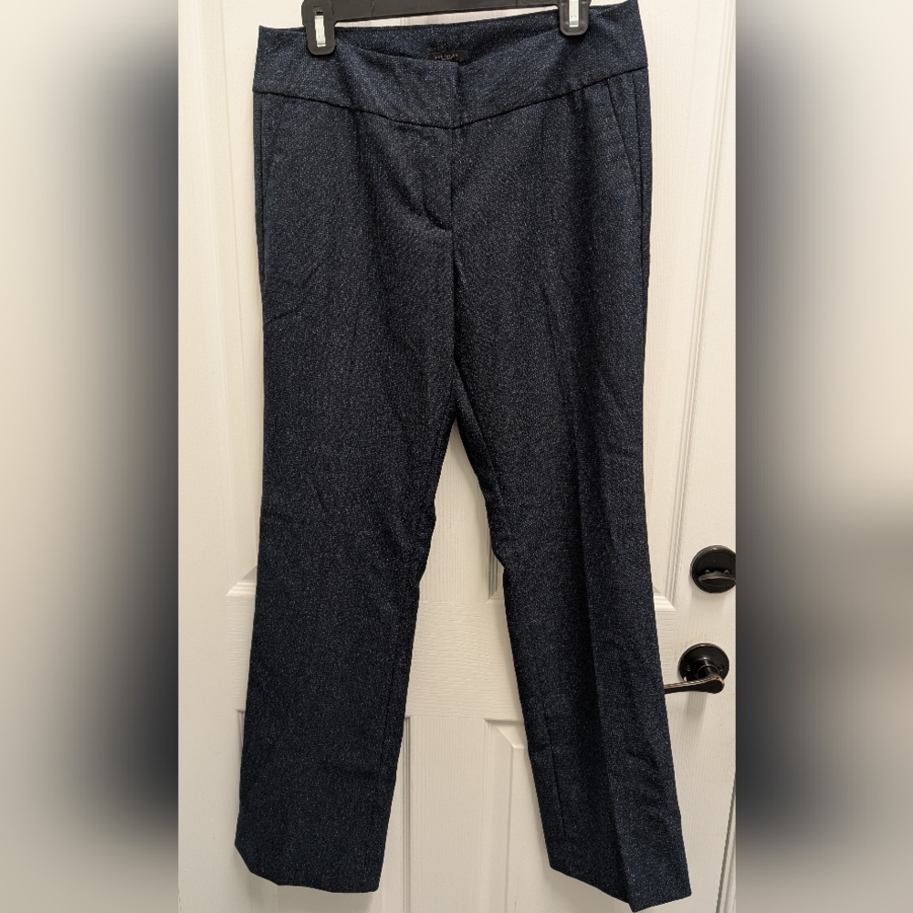 Ann Taylor Factory The Trouser pants, Size 8, Navy